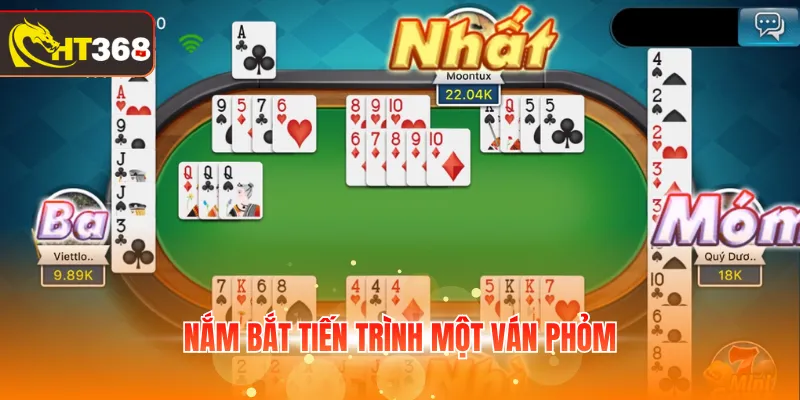 Nắm bắt tiến trình một ván Phỏm
